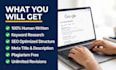 write human written seo blog post