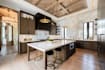 create a kitchen bathroom design with layout and floor plans with 3d rendering