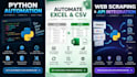 automate repetitive tasks with python, excel, CSV and apis