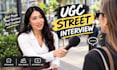 create natural street interview videos that engage audiences