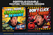design 3 eye catching youtube thumbnails in 2 hours