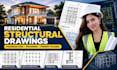 create residential structural drawings and permit plans in autocad
