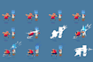 create pixel art sprite sheet pixel art animation pixel art character