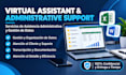 ser asistente virtual y soporte administrativo