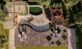 design your backyard or front yard landscape with 2d plan and 3d rendering