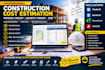 do construction cost estimation, material takeoff, quantity takeoff and boq
