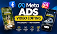 edit engaging meta ads videos for facebook and instagram