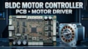 design bldc motor controller pcb and motor driver
