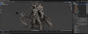 create custom 3d game characters in blender