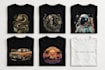 design custom streetwear t shirts with detailed graphics