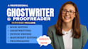 ghostwrite, proofread your urban fantasy ya fantasy ebook
