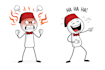 create a custom 2d cartoon character in png