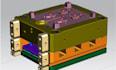 3d mold design for die casting, metal mold, manufacturing and renderings