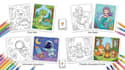 create a kids coloring book for amazon KDP