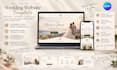 create a custom canva wedding website with rsvp