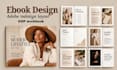 indesign workbook, ebook layout, book interior typesetting and print ready PDF