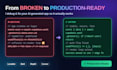 fix and improve your lovable bolt replit or ai generated web app