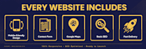 design a modern mobile friendly small business website