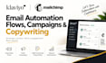 setup klaviyo mailchimp email automation flows campaigns and copywriting