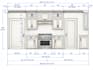 create kitchen cabinetry, wardrobe, closet, millwork and joinery shop drawing