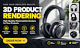 create photorealistic 3d product rendering