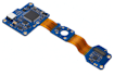 design wearable pcb, rigid flex pcb, ble pcb design, esp32, nr52 using kicad