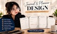 design journal or planner for print or KDP, do prayer journal