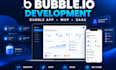 do bubble developer job build bubble io website bubble app bubble mvp saas mvp