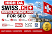 build high da swiss ch dofollow  backlinks for SEO