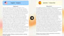 translate english and spanish texts