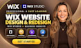 wix website design wix website redesign wix studio business website development