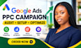 audit, setup and manage google adwords ppc campaign for meta ads optimization