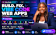 build, fix, vibe code web app with lovable, bolt, replit, supabase, cursor, base