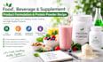 develop food, beverage and supplement product formulation, protein powder recipe