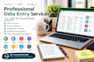 do data entry and web reserach in well way
