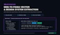 extract a clean figma design system from your website
