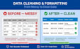 do data cleaning data analysis excel dashboard and power bi