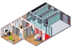 do isometric pixel art tileset pixel art environment isometric illustration
