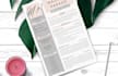 design a professional and modern CV or resume