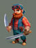 create simple 2d game characters