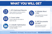 do HR operations recume writing and front end development