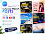 design professional canva social media posts