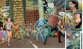 create comic book page comic character illustration cartoon comic a comic artist