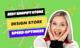 design or redesign your shopify store and shopify website