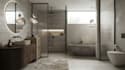 design closet bathroom interior design remodel bathroom space vanity 3d render