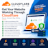setup cloudflare, SSL, dns and fix cloudflare errors