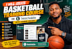 create basket training course on teachable with course upload