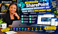 build a responsive microsoft 365 sharepoint team site and document hub