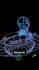 create 3d drone show animation and cinematic light show