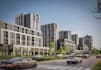 develop 3d city residence, residential complex visual, high rise building render